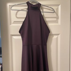 High neck dress